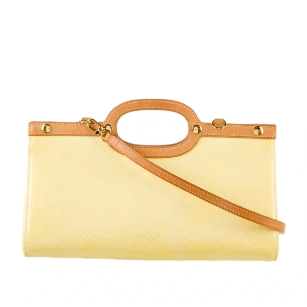 Authentic LOUIS VUITTON DUNE MONOGRAM VERNIS ROXBURY​ - Picture 2 of 10